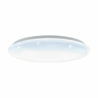 Plafoniera Applique Lampada Soffitto Bianca Telecomando Dimmerabile Giron S EGLO Dimensioni: Ø 57 cm - 40 W