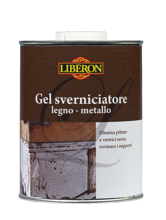 Liberon Gel Sverniciatore per Legno e Metallo Elimina Pitture Vernici Vecchie Formato: 500 ml