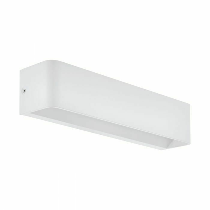 Applique Led Lampada Parete Illuminazione Interno Alluminio 365cm Sania 4 Eglo Color: Bianco