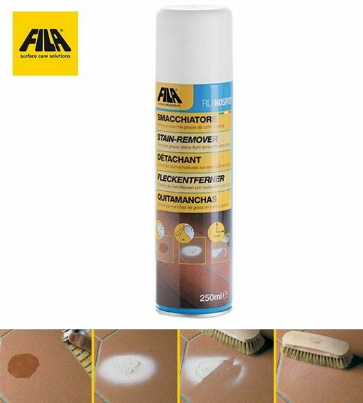 Nospot Fila Smacchiatore Spray per Cotto Klinker Pietra Naturale