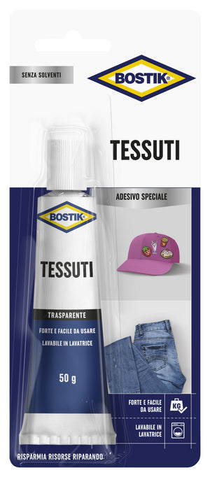 BOSTIK COLLA PER TESSUTO GR.50  PZ 6,0