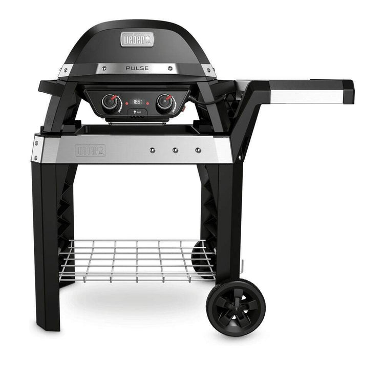 Barbecue elettrico Weber Pulse 2000 con Carrello 2.2 W Doppia Zona Cottura