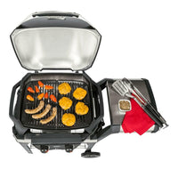 Barbecue elettrico Weber Pulse 2000 con Carrello 2.2 W Doppia Zona Cottura