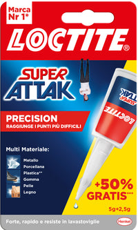 ADESIVO ATTAK GR. 5 HENKEL ITALIA PZ 24,0