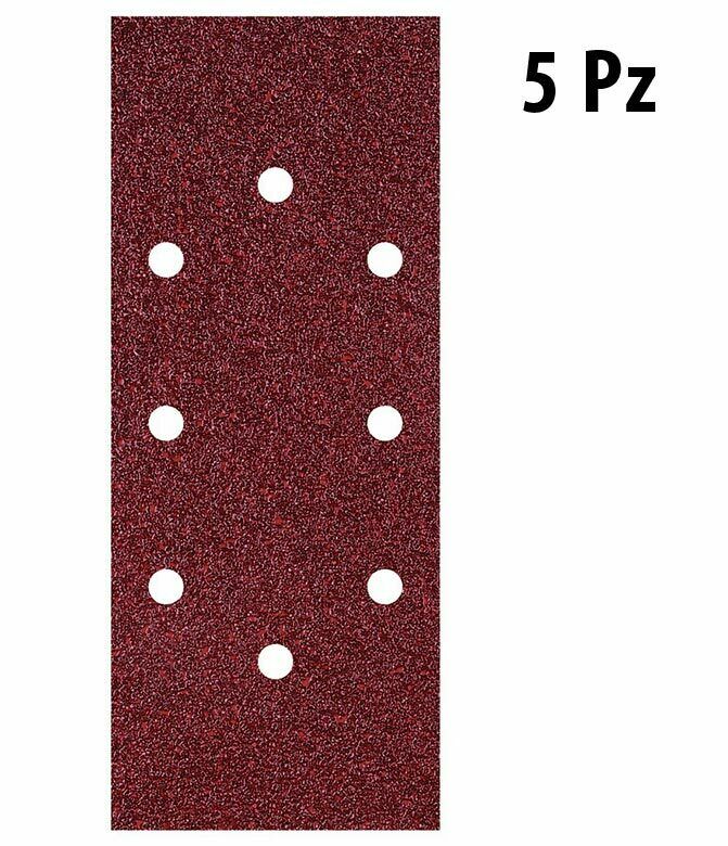 Strisce Abrasive per Levigatrice Orbitale Perforato 93 x 230 Grana Wolfcraft Grana: 120