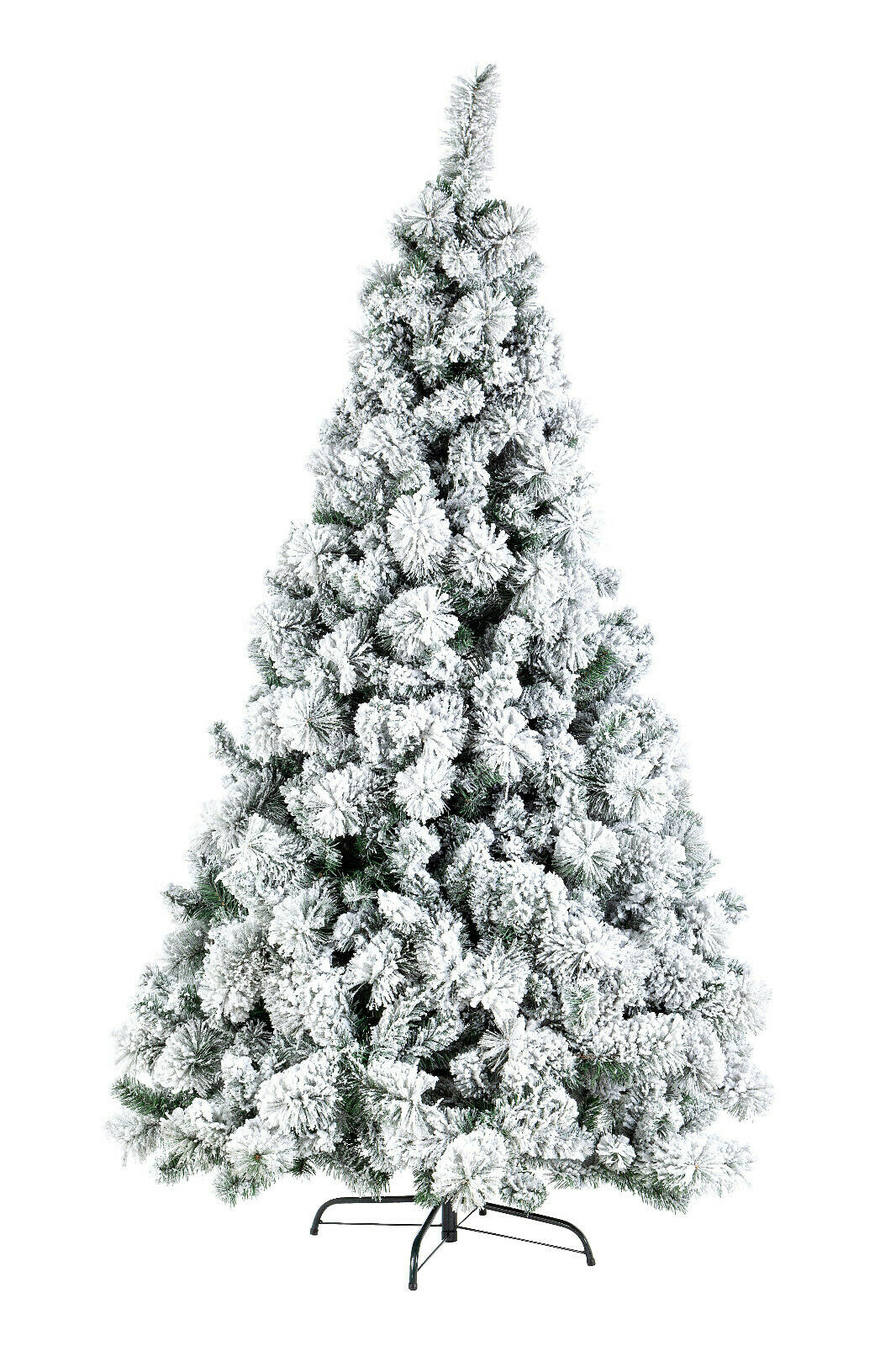 Albero di Natale Innevato 240 210 cm Bianco con Neve Folto Pino Cermis Bizzotto Dimensioni: 210 cm