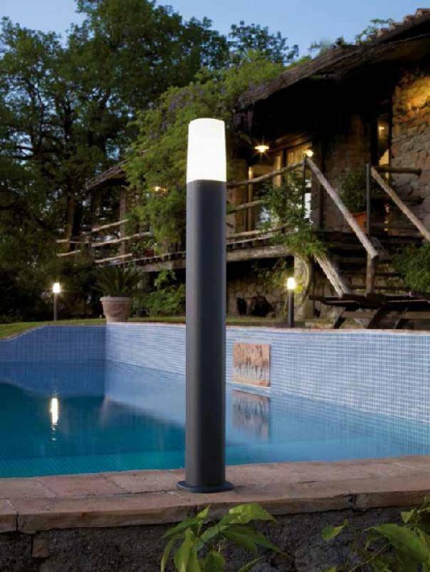 Lampada Palo Paletto Stelo Illuminazione Esterno Giardino Piscina Stem Sovil