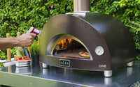 Forno per Pizza Portatile Acciaio da Esterno a Legna Gas Portable ONE Alfa Forni Tipo di alimentazione: A legna