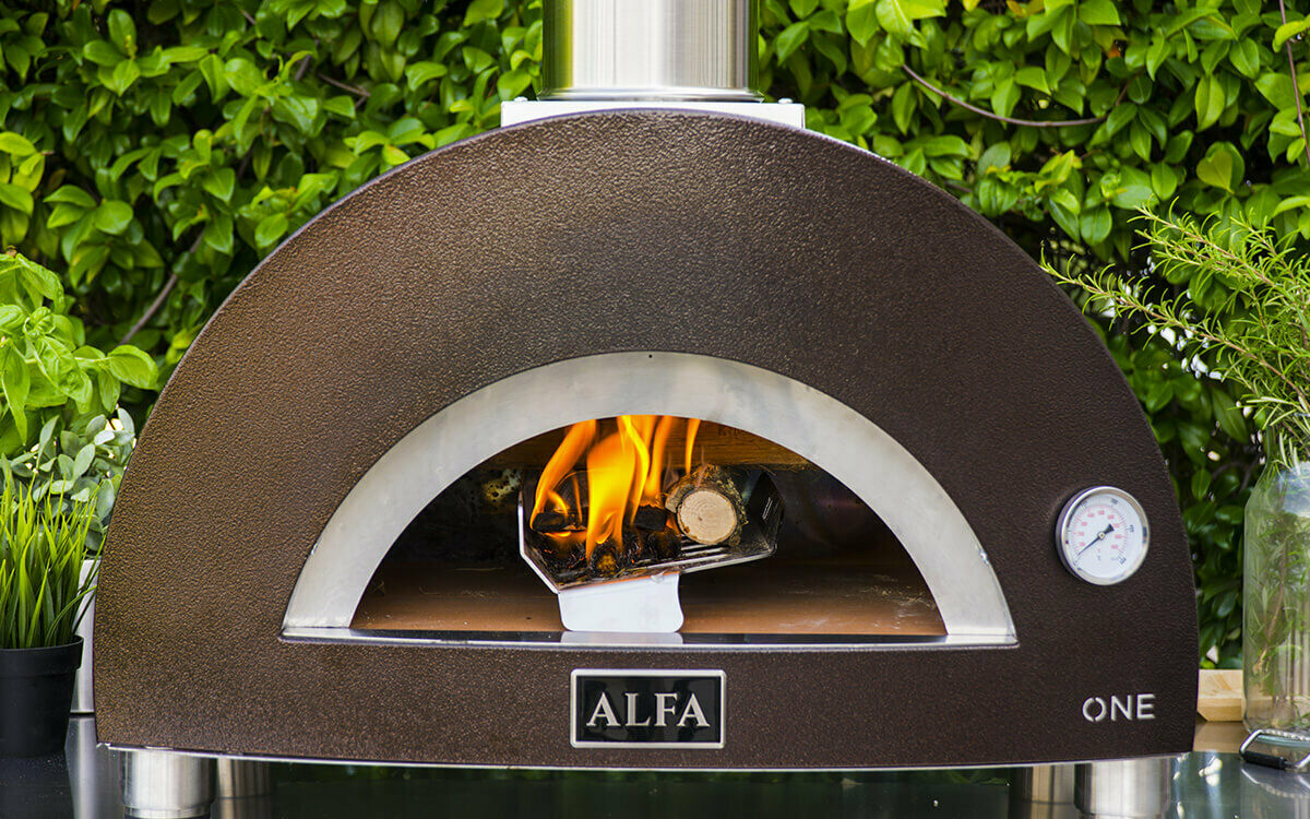 Forno per Pizza Portatile Acciaio da Esterno a Legna Gas Portable ONE Alfa Forni Tipo di alimentazione: A legna