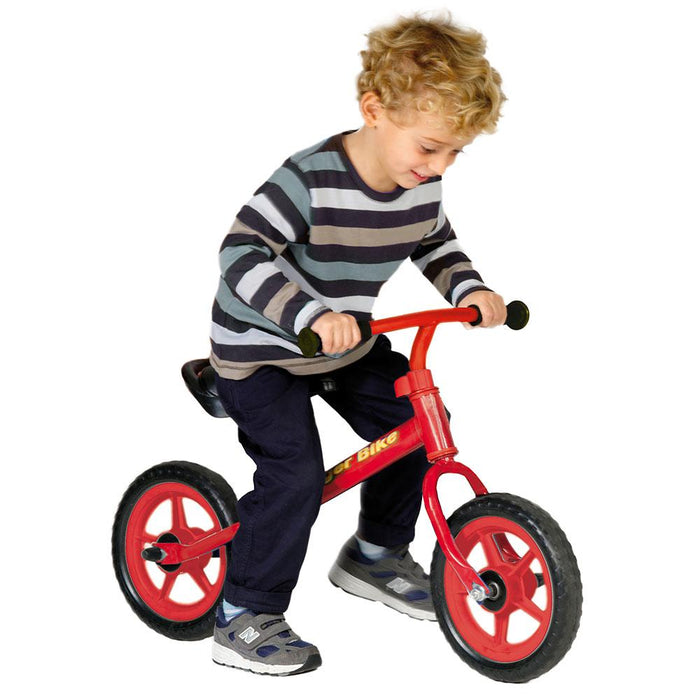 Bicicletta Pedagogica per Bambini 12 Senza Pedali Kid Smile Tiger Bike Rossa