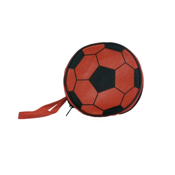 Porta CD a forma di pallone con i colori Rossoneri