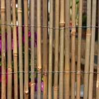 Arella Frangivista da Giardino in Bamboo 2x3m Rama Canes Naturale