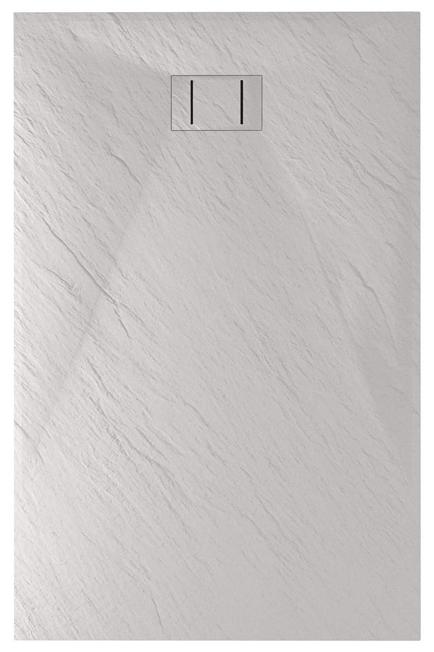 Piatto Doccia 70x140 cm Effetto Pietra Stone Bianco