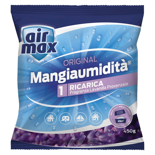 12pz airmax assorbiumidita ricarica sali lavanda 450 g cod:ferx.15776