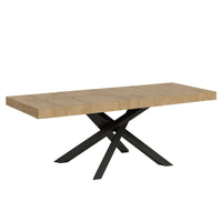 Tavolo da pranzo Allungabile - VOLANTIS PREMIUM Dimensioni: 90x200/304, Colore: Quercia Natura