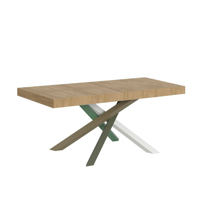 Tavolo da pranzo Allungabile - VOLANTIS PREMIUM Dimensioni: 90x140/400, Colore: Quercia Natura