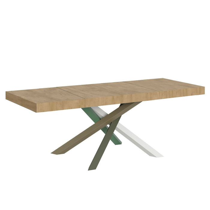 Tavolo da pranzo Allungabile - VOLANTIS PREMIUM Dimensioni: 90x200/304, Colore: Quercia Natura