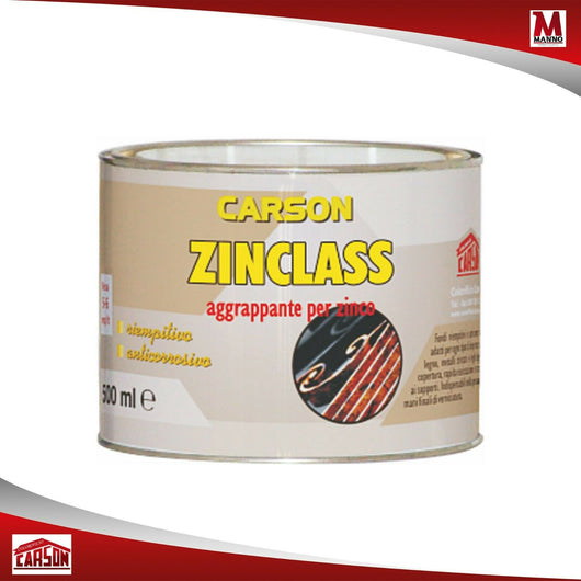 Carson Zinclass Fondo Aggrappante Per Lamiere Zincate E Leghe Leggere GRIGIO 500