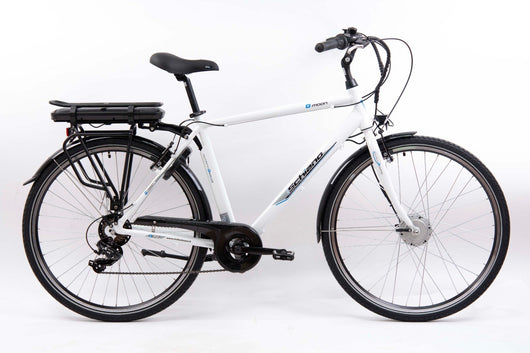 F.LLI SCHIANO E-MOON 28'' Bicicletta Elettrica da CittÃ , con Pedalata Assistita 250W, Unisex, Batteria Rimovibile 36V