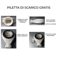 Piatto Doccia 90x90 cm in Pietra Bonussi Eden Crema