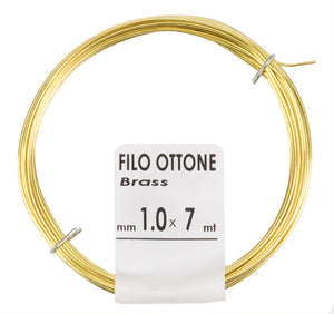 MATASSINA FILO OTTONE MM.0,6X20MT. FILOTECNICA PZ 20,0