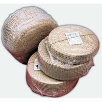 RETE ALIMENTARE ELASTICA PER CARNE E INSACCATTI COTONE E LATTICE QUADRI 16 Ø10cm L:50m 4F 018116