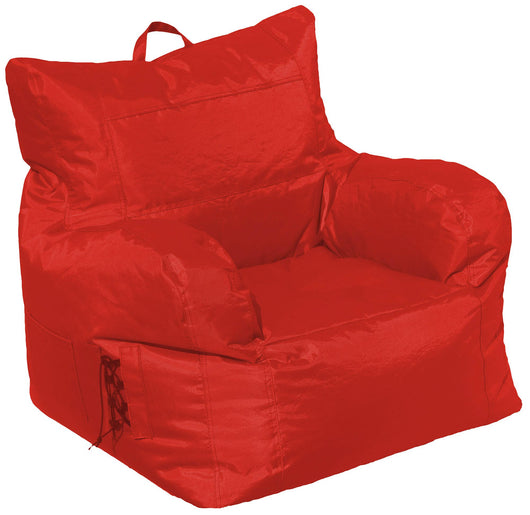 Poltrona Pouf in Poliestere Avalli Oxford Rosso