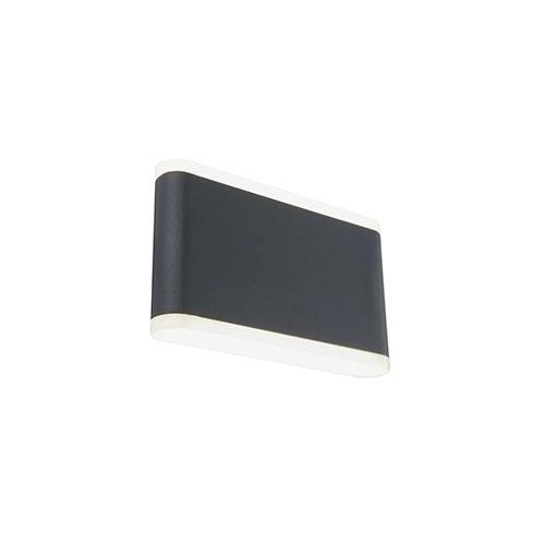 Applique da Esterno a LED 24 Rettangolare Sovil Wave Grigio