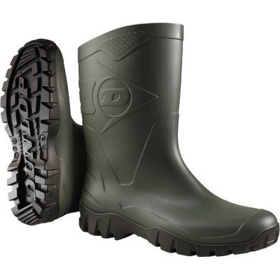 Stivale pvc tronchetto dane dunlop verde 43 Dunlop