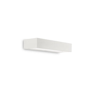 Applique Moderna Cube Metallo Bianco Led 8W 3000K Luce Calda