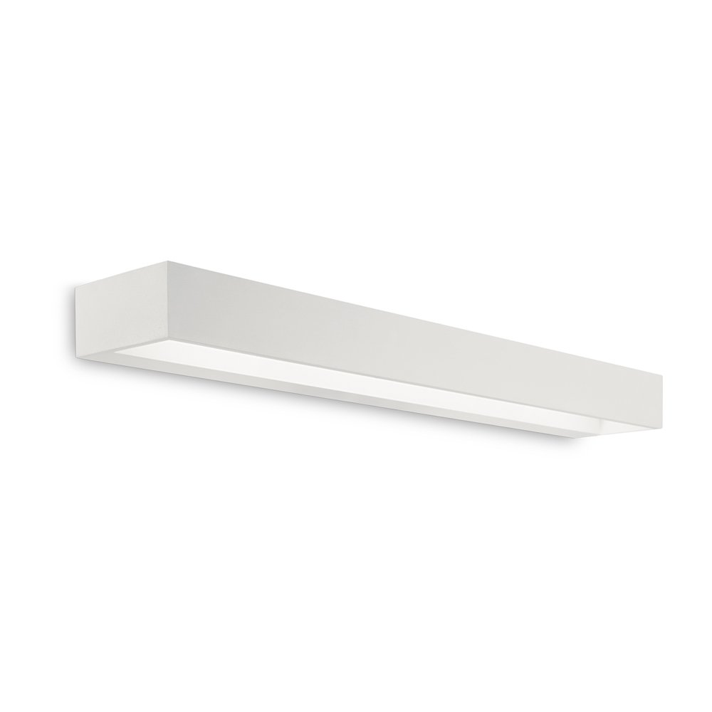 Applique Moderna Cube Metallo Bianco Led 14,5W 3000K Luce Calda