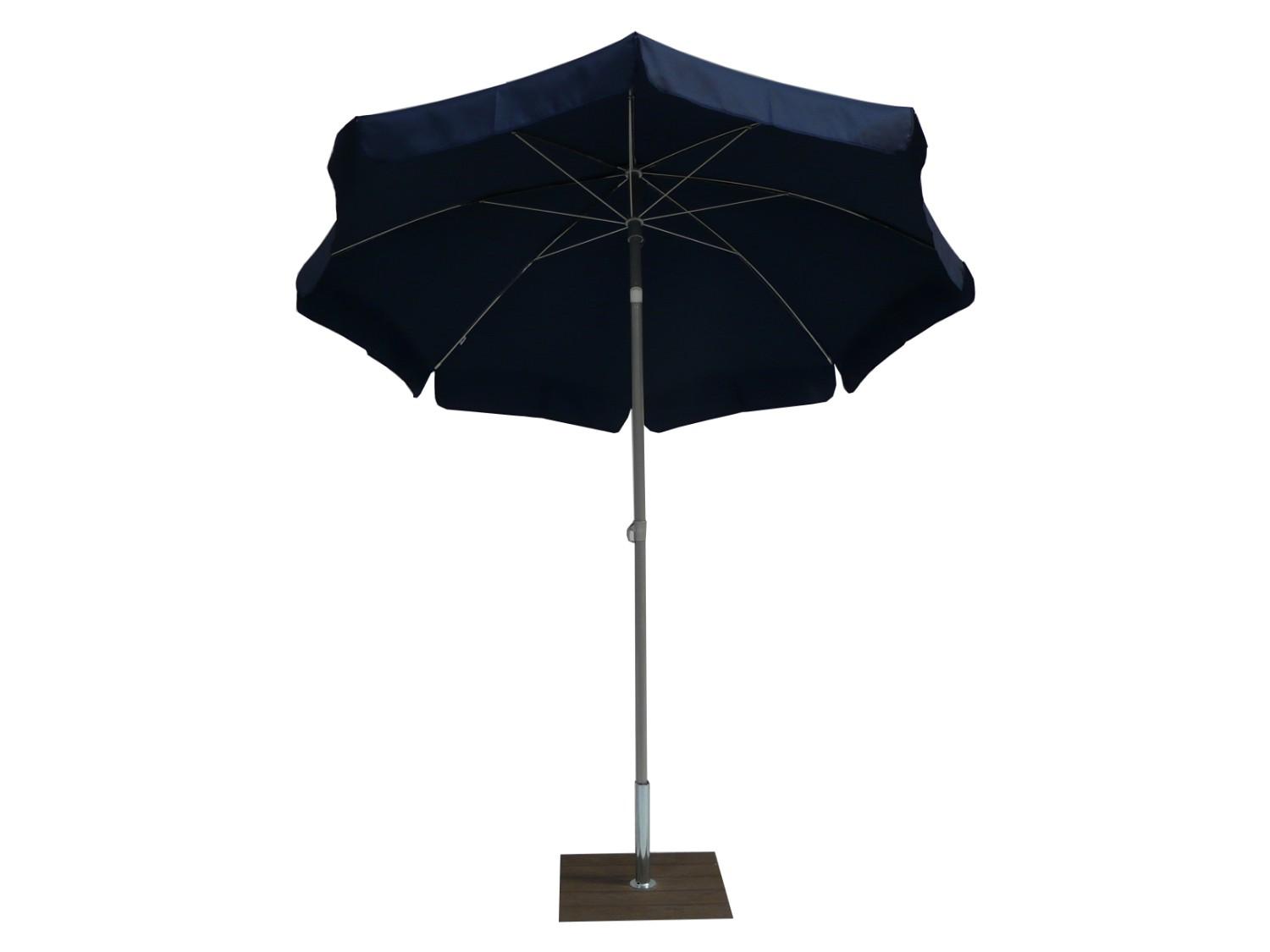 Ombrellone da Giardino in Acciaio Ø200cm Maffei Borgo Blu