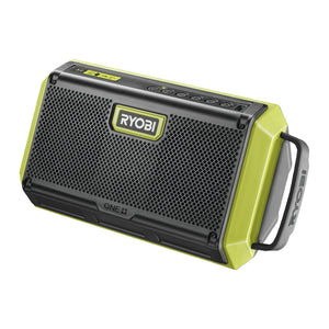 Rbt18-0-Cassa Bluetooth 18V Con 2 Speaker Da 20W Portata 25 Metri Con Led E Porta Usb-Senza Batteria-Ryobi