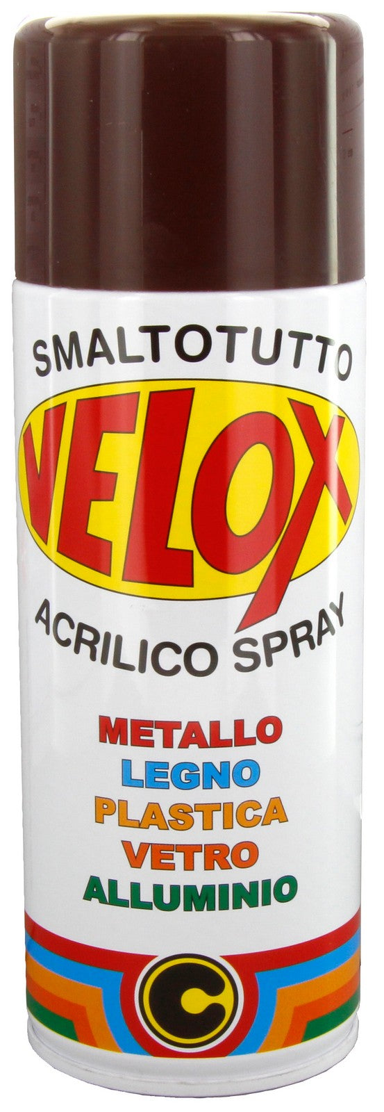 6Pz Velox Spray Acrilico Marrone Cioccolato Ral 8017