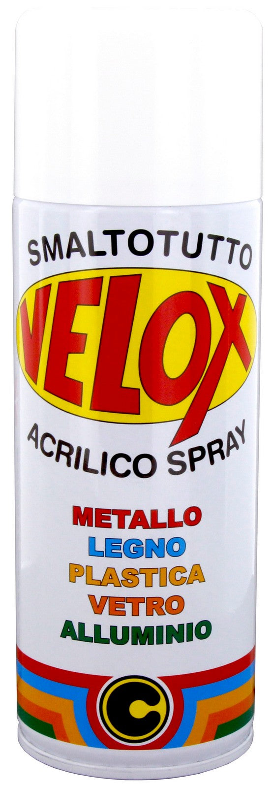 6pz velox spray nitro bianco lucido n.123 cod:ferx.16360