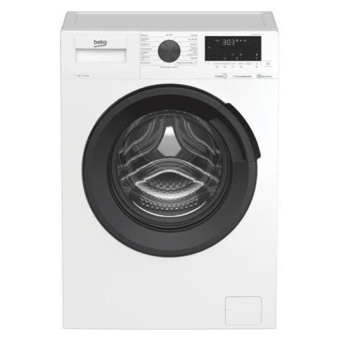 Beko wux81436ai lavatrice carica frontale steamcure stainexpert optisense funzione vapore classe energetica c (a+++-10%) capacita` di carico 8 kg centrifuga 1400 giri motore prosmart inverter