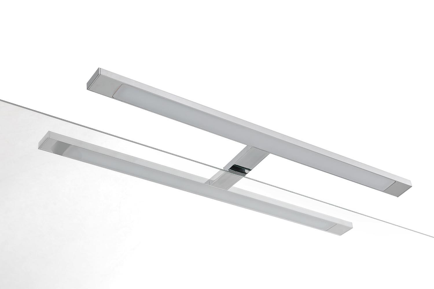 Lampada a LED da Bagno 15W in Metallo 50x10x8cm TFT Pales L Cromata