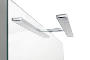 Lampada a LED da Bagno 15W in Metallo 50x10x8cm TFT Pales L Cromata