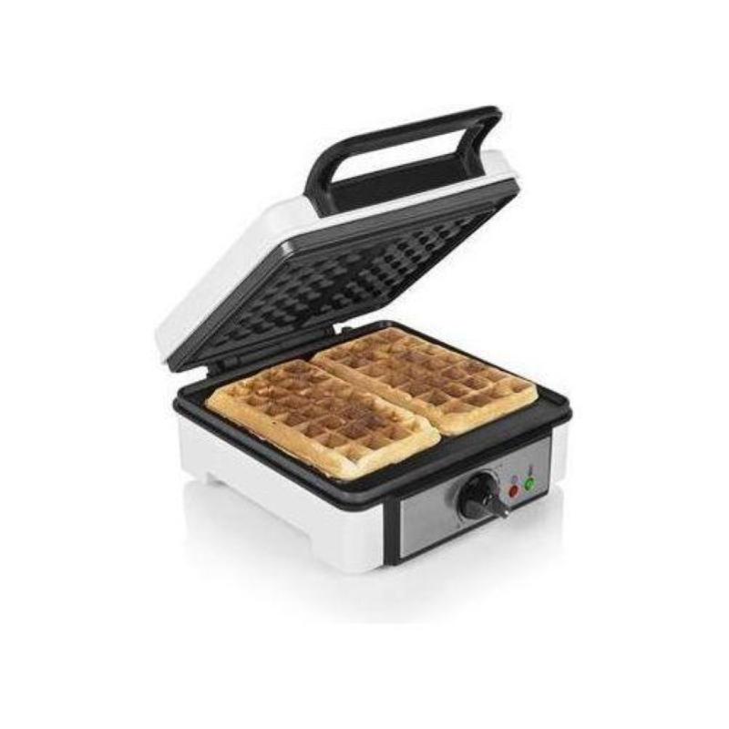 Princess 132397 piastra waffle termostato regolabile potenza 1200 watt 19,8x19,8 cm 2 waffle per sessione