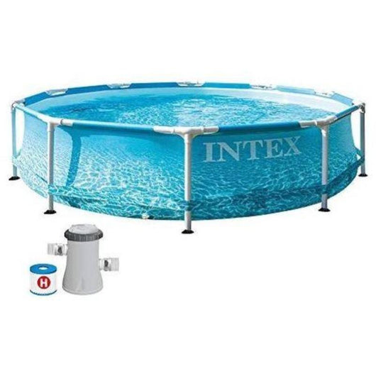 Intex 28208 piscina frame beachside 305x76cm con pompa