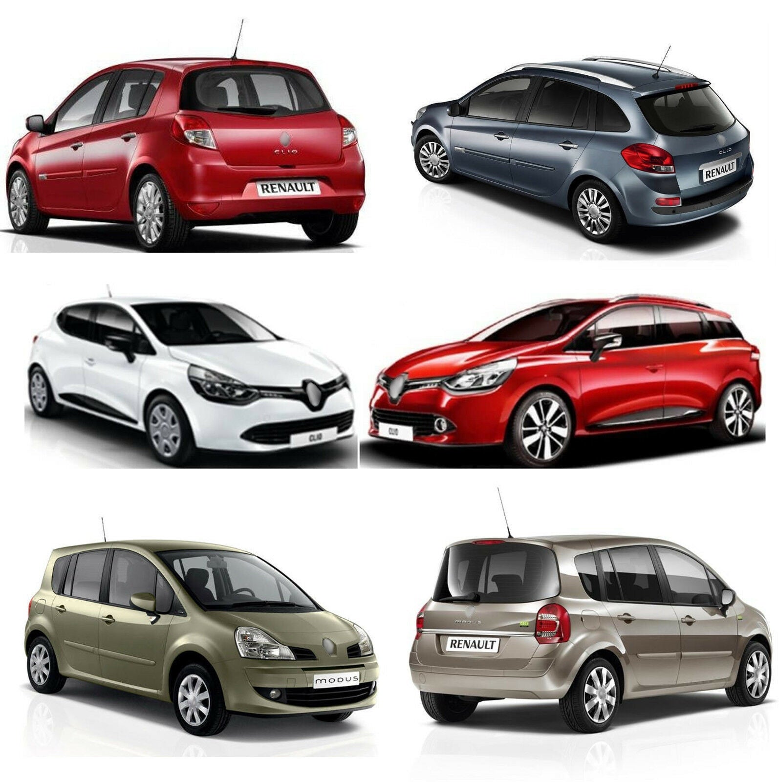 RIGUM902105 , Renault Clio III dal 2005 al 2012 3/5 porte, Clio III dal 2005 al 2012 Sportour, Clio IV dal 2012 al 2019 