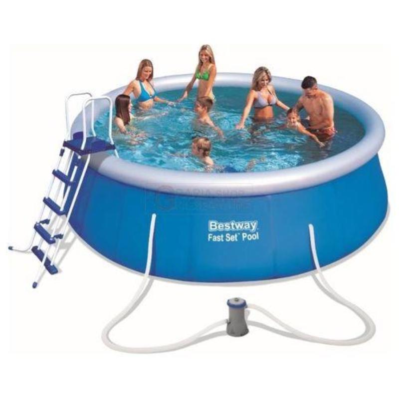 Bestway 57289 piscina fast tonda filtro 2e 457x122