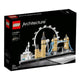 Lego architecture 21034 londra, con london eye, big ben e tower bridge, modellismo monumenti, set da collezione, idea regalo