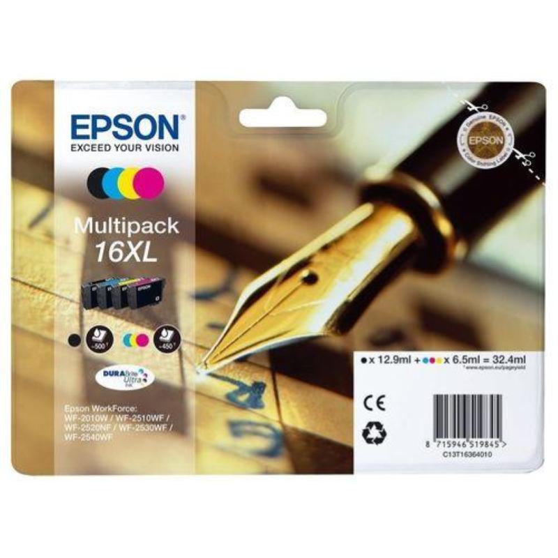 Epson 29 serie fragola cartuccie inchiostro multipack confezione da 4 nero, giallo, cyan, magenta originale per expression home xp-235, 245, 247, 332, 335, 342, 345, 432, 435, 442, 445