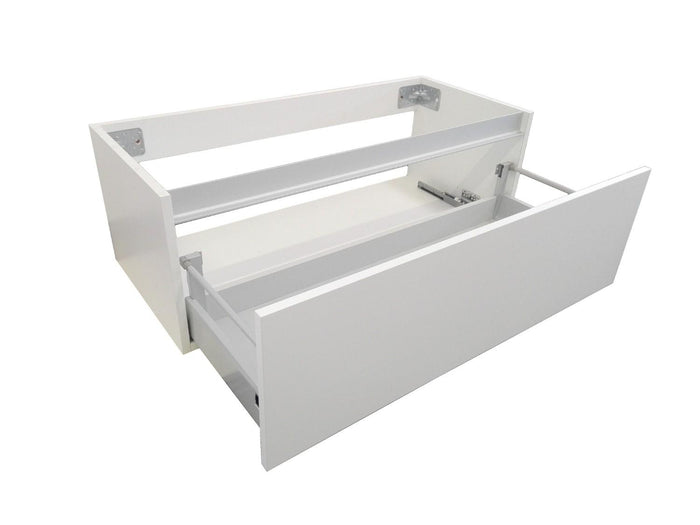 Mobile Bagno Sospeso 100 cm in Legno TFT Ibiza Bianco Opaco