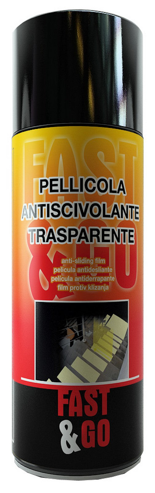 6pz spray "fast&go" antiscivolo trasparente ml.400 16705