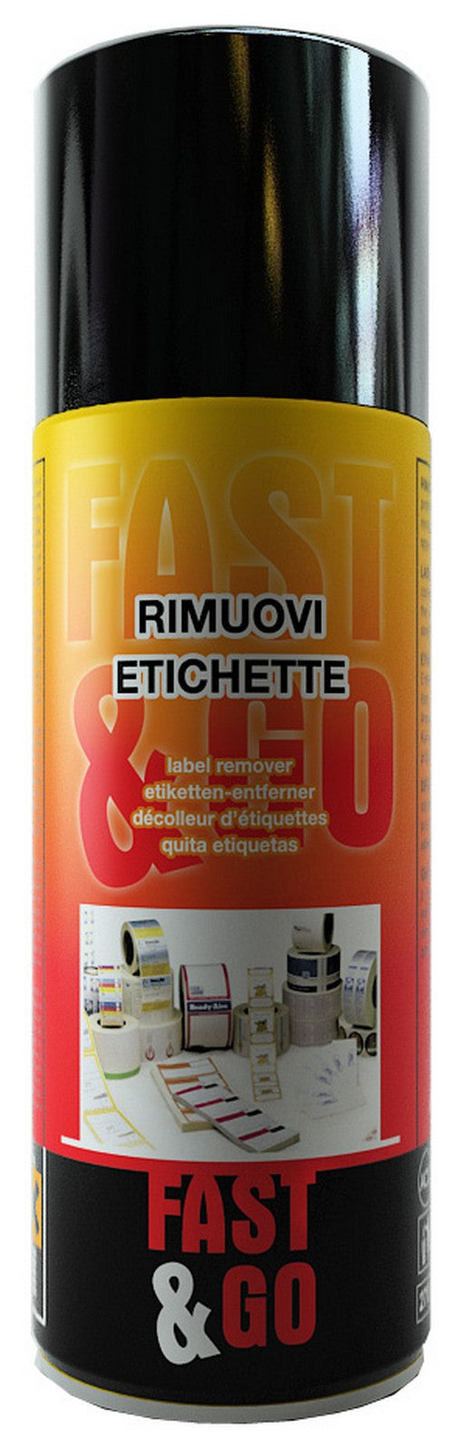 12Pz Spray "Fast&Go" Rimuovi Etichette.Ml.200