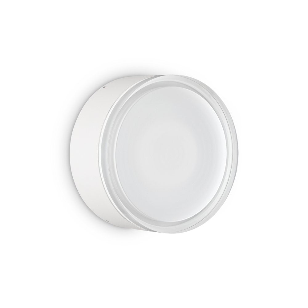 Plafoniera Moderna Urano Alluminio-Materie Plastiche Bianco 1 Luce Gx53 Big