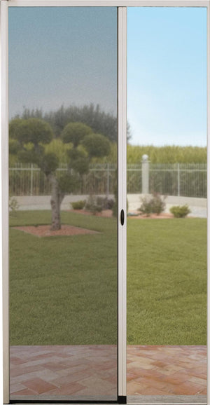 Zanzariera a Rullo 140x240 cm per Porta e Balcone Masi Tanke Bianca