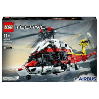 Lego techinc elicottero di salvataggio airbus h175 con motore per la rotazione dei rotori